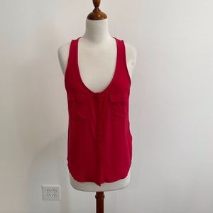Joie Balsa silk pink top